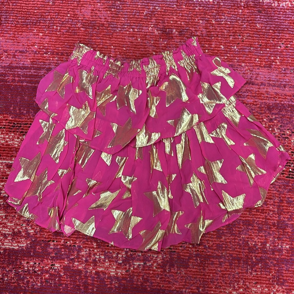 Mini ruffle loveshack fancy skirt - Picture 2 of 4